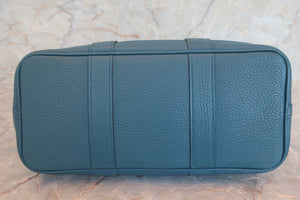 HERMES／エルメス ガーデンパーティTPM ネゴンダ コバルト □P刻印 トートバッグ 700060133
