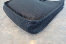 Load image into Gallery viewer, HERMES  EVELYNE TPM Clemence leather Blue nuit Y Engraving Shoulder bag 800040121
