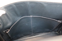 Load image into Gallery viewer, HERMES KELLY 32 Box carf leather Navy 〇R Engraving Hand bag 700100008
