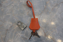 Load image into Gallery viewer, HERMES BIRKIN 25 Togo leather Orange □H Engraving Hand bag 700120162
