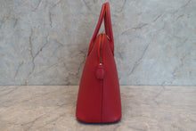 Load image into Gallery viewer, HERMES BOLIDE 35 Graine Couchevel leather Rouge vif  Shoulder bag 700120174
