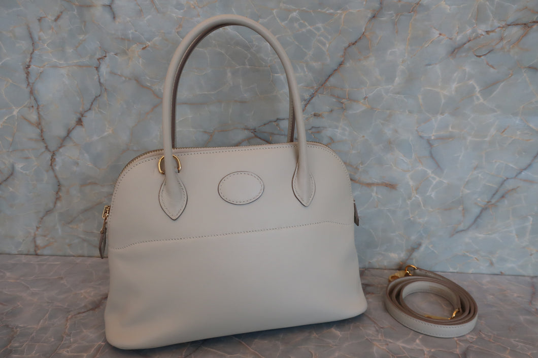 HERMES／エルメス ボリード27 ヴォースイフト ベトン D刻印 ショルダーバッグ 700060119