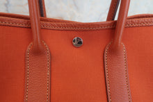 画像をギャラリービューアに読み込む, HERMES／エルメス ガーデンパーティTTPM トワルオフィシェ/レザー ポティロン □I刻印 トートバッグ 700110071

