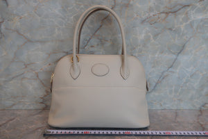 HERMES／エルメス ボリード27 ヴォースイフト ベトン D刻印 ショルダーバッグ 700060119