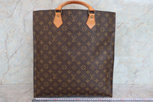 画像をギャラリービューアに読み込む, LOUIS VUITTON/ルイヴィトン サックプラ PVC/ヌメ革 モノグラム トートバッグ 700050051
