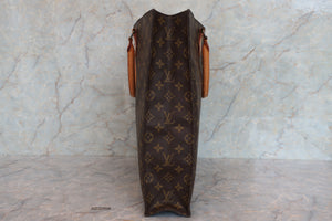 LOUIS VUITTON/ルイヴィトン サックプラ PVC/ヌメ革 モノグラム トートバッグ 700050051