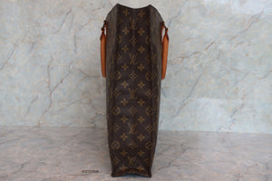 LOUIS VUITTON/ルイヴィトン サックプラ PVC/ヌメ革 モノグラム トートバッグ 700050051