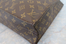 画像をギャラリービューアに読み込む, LOUIS VUITTON/ルイヴィトン サックプラ PVC/ヌメ革 モノグラム トートバッグ 700050051
