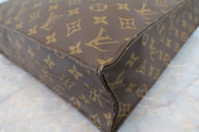 画像をギャラリービューアに読み込む, LOUIS VUITTON/ルイヴィトン サックプラ PVC/ヌメ革 モノグラム トートバッグ 700050051
