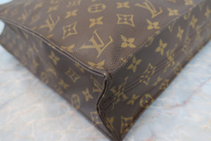 LOUIS VUITTON/ルイヴィトン サックプラ PVC/ヌメ革 モノグラム トートバッグ 700050051