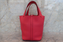 画像をギャラリービューアに読み込む, HERMES／エルメス ピコタンロックＰＭ トリヨンクレマンス ローズエクストリーム Z刻印 ハンドバッグ 700110082
