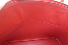 Load image into Gallery viewer, HERMES BOLIDE 35 Graine Couchevel leather Rouge vif  Shoulder bag 700120174

