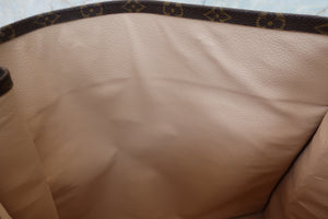 LOUIS VUITTON/ルイヴィトン サックプラ PVC/ヌメ革 モノグラム トートバッグ 700050051