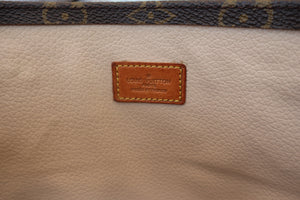 LOUIS VUITTON/ルイヴィトン サックプラ PVC/ヌメ革 モノグラム トートバッグ 700050051