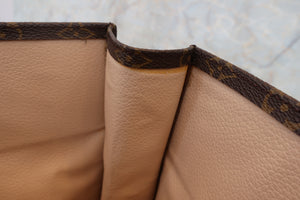 LOUIS VUITTON/ルイヴィトン サックプラ PVC/ヌメ革 モノグラム トートバッグ 700050051