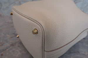 HERMES／エルメス ピコタンロックＰＭ トリヨンクレマンス クレ C刻印 ハンドバッグ 700090018