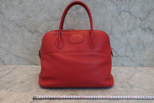 画像をギャラリービューアに読み込む, HERMES／エルメス ボリード35 トリヨンクレマンス ルージュカザック □Q刻印 ショルダーバッグ 800020170
