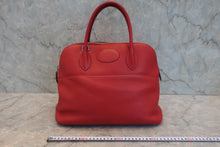 画像をギャラリービューアに読み込む, HERMES／エルメス ボリード35 トリヨンクレマンス ルージュカザック □Q刻印 ショルダーバッグ 800020170
