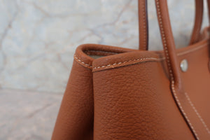 HERMES／エルメス ガーデンパーティＴＰＭ ネゴンダ ゴールド □N刻印 トートバッグ 700060207