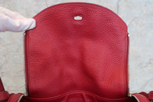 将图片加载到图库查看器，HERMES LINDY 30 Clemence leather Rouge garance □K刻印 Shoulder bag 600110077
