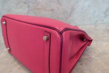 画像をギャラリービューアに読み込む, HERMES／エルメス バーキン30 パーソナルオーダー シェーブル ローズショッキング/パルム □M刻印 ハンドバッグ 700110078
