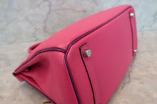 画像をギャラリービューアに読み込む, HERMES／エルメス バーキン30 パーソナルオーダー シェーブル ローズショッキング/パルム □M刻印 ハンドバッグ 700110078
