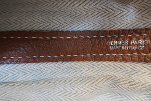HERMES／エルメス ガーデンパーティＴＰＭ ネゴンダ ゴールド □N刻印 トートバッグ 700060207