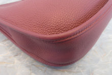 将图片加载到图库查看器，HERMES  EVELYNE 3PM Clemence leather Bois de rose Shoulder bag 700010022
