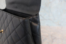 将图片加载到图库查看器，CHANEL/香奈儿 CF 梯形 手提包 荔枝皮 Black/Gold hadware(黑色/金色金属) 手提包 800060073
