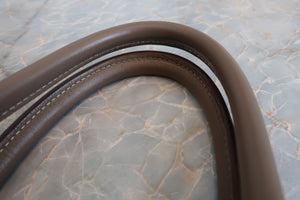 HERMES／エルメス バーキン35 トリヨンクレマンス エトゥープ □O刻印 ハンドバッグ 700060122