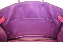 画像をギャラリービューアに読み込む, HERMES／エルメス バーキン30 パーソナルオーダー シェーブル ローズショッキング/パルム □M刻印 ハンドバッグ 700110078
