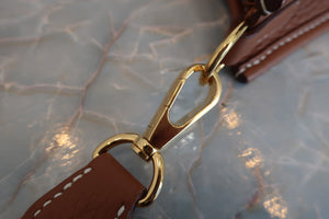 HERMES  EVELYNE TPM Clemence leather Gold Z刻印 Shoulder bag 700060246