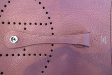 将图片加载到图库查看器，HERMES  EVELYNE 3PM Clemence leather Bois de rose Shoulder bag 700010022
