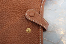 将图片加载到图库查看器，HERMES  EVELYNE TPM Clemence leather Gold Z刻印 Shoulder bag 700060246
