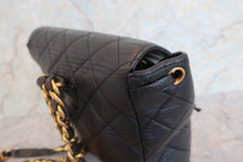 Load image into Gallery viewer, CHANEL Matelasse chain back pack Lambskin Black/Gold hadware Back pack 600090015
