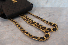 Load image into Gallery viewer, CHANEL Matelasse chain back pack Lambskin Black/Gold hadware Back pack 600090015
