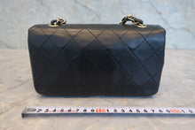 画像をギャラリービューアに読み込む, CHANEL/シャネル ミニマトラッセフルフラップチェーンショルダーバッグ ラムスキン ブラック/ゴールド金具 ショルダーバッグ 800030082
