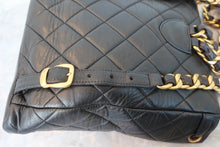 Load image into Gallery viewer, CHANEL Matelasse chain back pack Lambskin Black/Gold hadware Back pack 600090015
