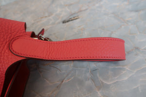 HERMES／エルメス ピコタンロックＰＭ トリヨンクレマンス ブーゲンビリア □O刻印 ハンドバッグ 700080226