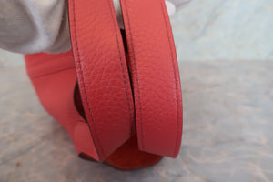 HERMES／エルメス ピコタンロックＰＭ トリヨンクレマンス ブーゲンビリア □O刻印 ハンドバッグ 700080226