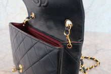 画像をギャラリービューアに読み込む, CHANEL/シャネル ミニマトラッセシングルフラップチェーンショルダーバッグ ラムスキン ブラック/ゴールド金具 ショルダーバッグ 700070218
