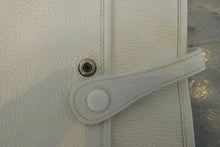 将图片加载到图库查看器，HERMES  EVELYNE 2PM Clemence leather White Shoulder bag 700010070
