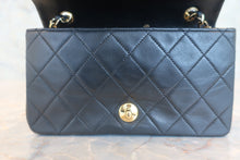画像をギャラリービューアに読み込む, CHANEL/シャネル ミニマトラッセフルフラップチェーンショルダーバッグ ラムスキン ブラック/ゴールド金具 ショルダーバッグ 800030082

