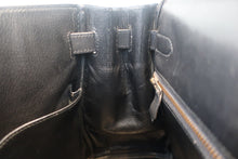 Load image into Gallery viewer, HERMES KELLY 32 Box carf leather Black ○V Engraving Shoulder bag 700120169
