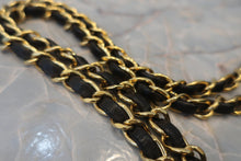 画像をギャラリービューアに読み込む, CHANEL/シャネル マドモアゼルチェーンショルダーバッグ ラムスキン ブラック/ゴールド金具 ショルダーバッグ 800030094
