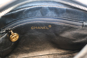 CHANEL/シャネル マトラッセショルダーバッグ ラムスキン ブラック/ゴールド金具 ショルダーバッグ 600090040