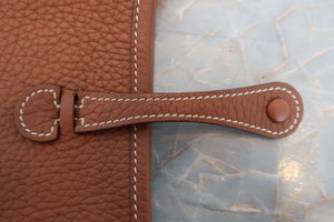 HERMES／エルメス エブリンTPM トリヨンクレマンス ゴールド Y刻印 ショルダーバッグ 700060262