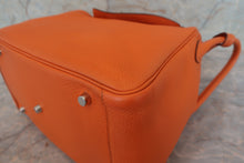 將圖片載入圖庫檢視器 HERMES／エルメス リンディ30 トリヨンクレマンス オレンジ □P刻印 ショルダーバッグ 700070238

