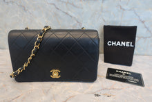 画像をギャラリービューアに読み込む, CHANEL/シャネル ミニマトラッセフルフラップチェーンショルダーバッグ ラムスキン ブラック/ゴールド金具 ショルダーバッグ 800030063
