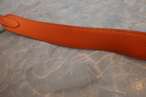 HERMES／エルメス リンディ30 トリヨンクレマンス オレンジ □P刻印 ショルダーバッグ 700070238